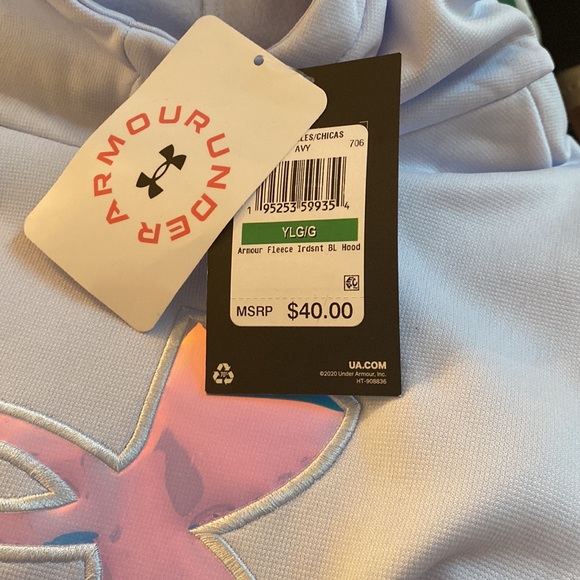 Girls under amour sweatshirt. Brand new with tags. - Picture 3 of 3